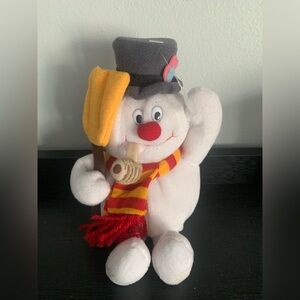 Stuffins Frosty The Snowman Plushy Stuffed Animal Beanie